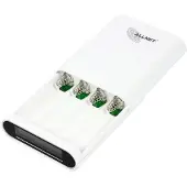 ALLNET Powerbank 18650 3.7V 3-pack inchwhiteinch ALL-PB104 - Battery - Micro (AAA)