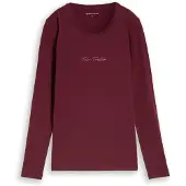 Tom Tailor Shirts rubinrød