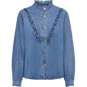 ONLY Bluse 'ONLELLIE' blue denim