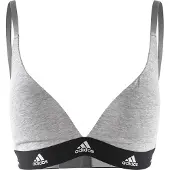 Adidas Sports-BH grå-meleret / sort / hvid