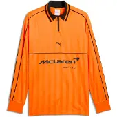 Puma McLAREN RACING Long Sleeve Jersey Unisex, Motorsport, Papaya, XL