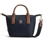 Tommy Hilfiger Håndtaske 'POPETTE' mørkeblå / brun