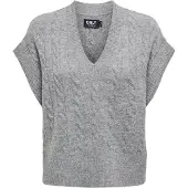 ONLY Pullover 'ONLMELODY' grå-meleret