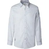 Pepe Jeans Pepe Jeanstil mænd. PM3090837 Skjorte Craig hvid (S), Casual, Bomuld, Lange ærmer