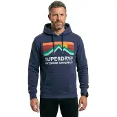 Superdry Great Outdoors Relaxed Fit Hættetrøje