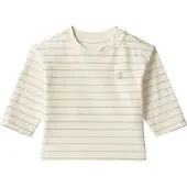 Calvin Klein Bluse - Turtledove Stripe - - 62 - Bluse
