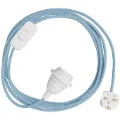Creative Cables Snakebis Zig-zag Shade Ready E14 Lampeholder Med Ledning