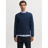 Jack & Jones Ensfarvet Striktrøje