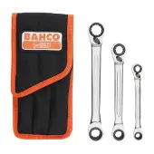 Bahco S4RM - box-end ratcheting wrench set - 3 pieces