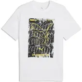 Puma Graphics Box Tee Men, Men, White, L