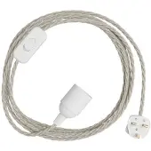 Creative Cables Snakebis Twisted E14 Lampeholder Med Ledning