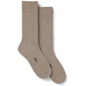 BOSS Pakke med to par ribstrikkede sokker med signature-stripe-detaljer