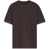 BOSS T-shirt i bomuld med tofarvet piquéstruktur