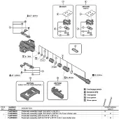 Shimano Left Pd-m9200 Xtr Ylap98030 Pedal Aksel