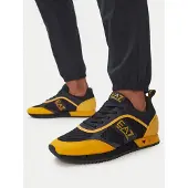 Emporio Armani Black & White Laces Sko