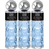 Saphir L´uomo 200ml Eau De Parfum 3 Enheder