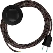 Creative Cables Rd74 Zigzag 3m Ledning Til Gulvlampe