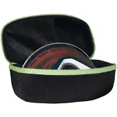 Accezzi Avoriaz, goggle case, sort/grøn