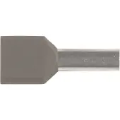 Elpress Isoleret TWIN-terminalrør A4-12ET2, 2x4mm² L12 - (100 stk.)