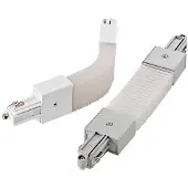 SOLAR PLUS Square justerbar bøjning, 230V, 1-faset, hvid.
