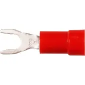 Elpress Isoleret gaffelkabelsko A1543G, 0,5-1,5mm², M4 - (100 stk.)