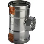 Viega Sanpress Inox tee 76,1x3/4x76,1 mm