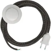 Creative Cables Rd74 Zigzag 3m Ledning Til Gulvlampe