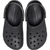 Crocs Sandaler - Classic Glitter Clog - Black Glitter - - 36/37 - Sandal