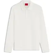 HUGO Slim-fit poloshirt i merceriseret bomuld
