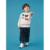 Name it Sweatshirt - NmmLocon - Peyote - - 5 år (110) - Sweatshirt