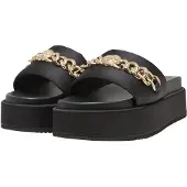 Buffalo Pantoletter 'Noa' guld / sort