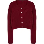 Trendyol Cardigan carminrød