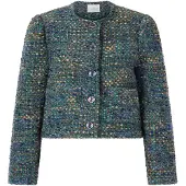 Rich & royal Blazer blå / gran / lyseorange