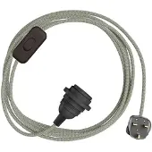 Creative Cables Snakebis Zig-zag Shade Ready E14 Lampeholder Med Ledning