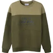 Name it Sweatshirt - NkmVemil - Olive Night/Game On - - 11-12 år (146-152) - Sweatshirt