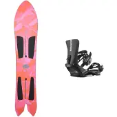 Burton - Snowboardpakker - Pack Ft Channelsurfer 2026 til UnisexUld - Lyserød