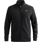 PME Legend Overgangsjakke 'Sweatshirt with jacquard pattern and flight pocket' mørkeblå