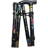 INF Letvægts Aluminiumlegering Foldbar Trekkingstang Vandrestav