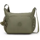 Kipling Skuldertaske 'Gabb' mørkegrøn