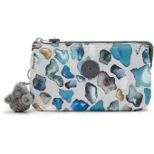 Kipling Tegnebog 'Creativity L' azur / grå / jade / offwhite