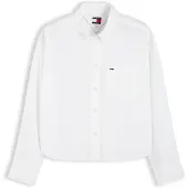 Tommy Hilfiger Bluse 'ESSENTIAL' hvid