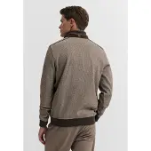 Bugatti Pullover brun / hvid