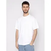 Edwin Bluser & t-shirts 'Oversize Basic Ts White' hvid