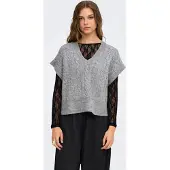 ONLY Pullover 'ONLMELODY' grå-meleret