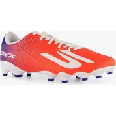 SKECHERS Fodboldstøvler 'CLUB' ensian / orangerød / hvid