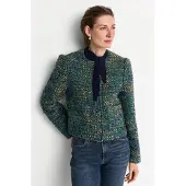 Rich & royal Blazer blå / gran / lyseorange
