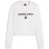 Tommy Hilfiger Pullover 'ESSENTIAL' navy / rød / hvid