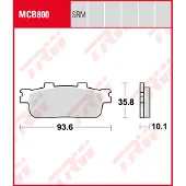 TRW Mcb800 Bremseklodser