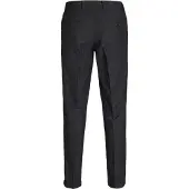 Jack & jones Bukser med fals 'JPSTOLLIE BLAKE' sort-meleret