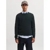 Jack & Jones Ensfarvet Striktrøje